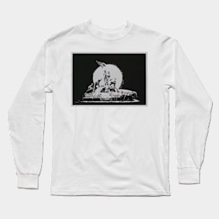 Banksy Flag Art Long Sleeve T-Shirt